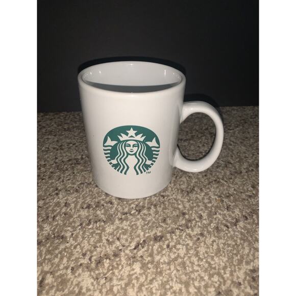 Starbucks MERMAID Coffee Tea Mug Classic Cup 10.8 oz White Green Siren 2011 - Picture 1 of 5